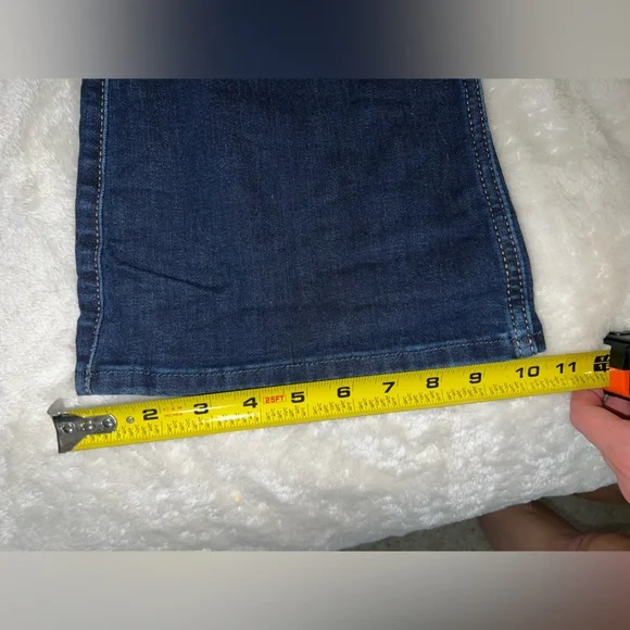 Hollister Dark Blue Flare Jeans - Picture 7 of 8